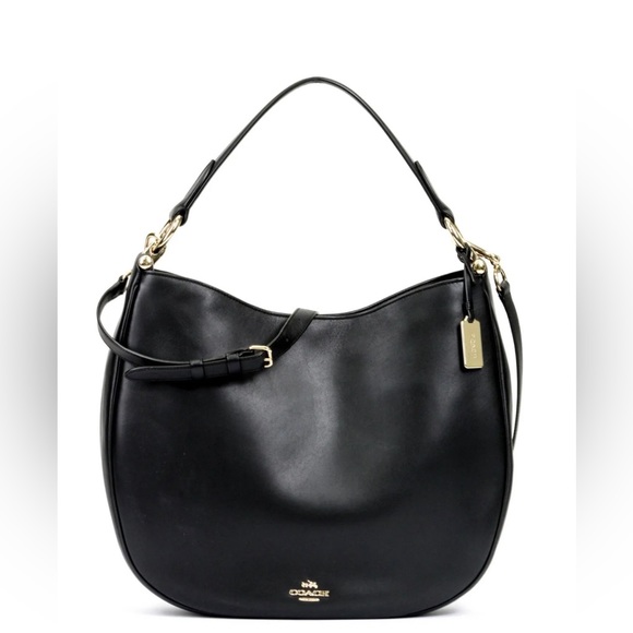 Coach Black Hobo Bag - Picture 1 of 14